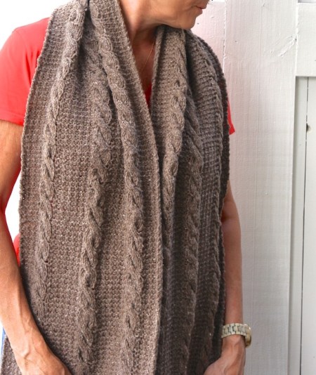 kirkwood scarf around neck